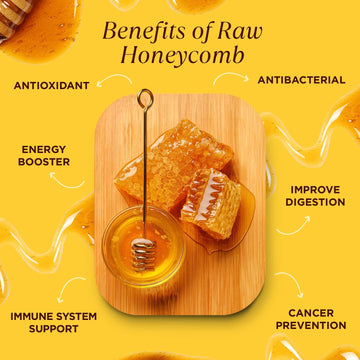 Pure Southern Honey 100% Raw Edible Honeycomb - 14 Ounce (Pack of 1)