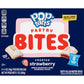 Pop-Tarts Baked Pastry Bites, Kids Snacks, School Lunch, Frosted Strawberry (5 Boxes, 25 Pouches)