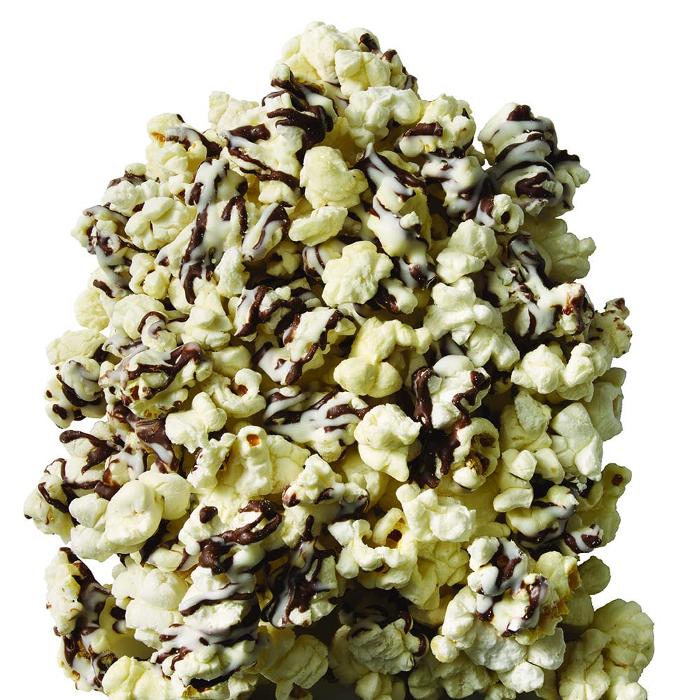 Popcorn Indiana Black & White Chocolate Drizzle (10 Count - 1.0 Oz Each)