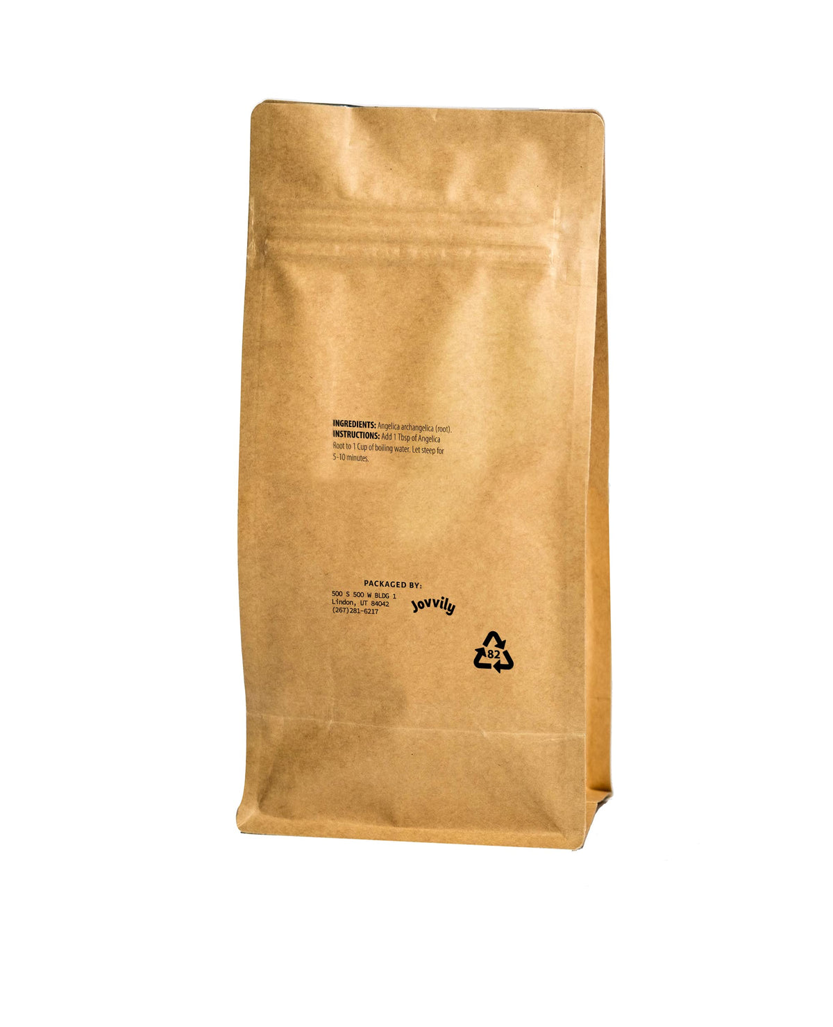 Jovvily Angelica Root - 1 lb - Cut & Sifted - Herbal Tea