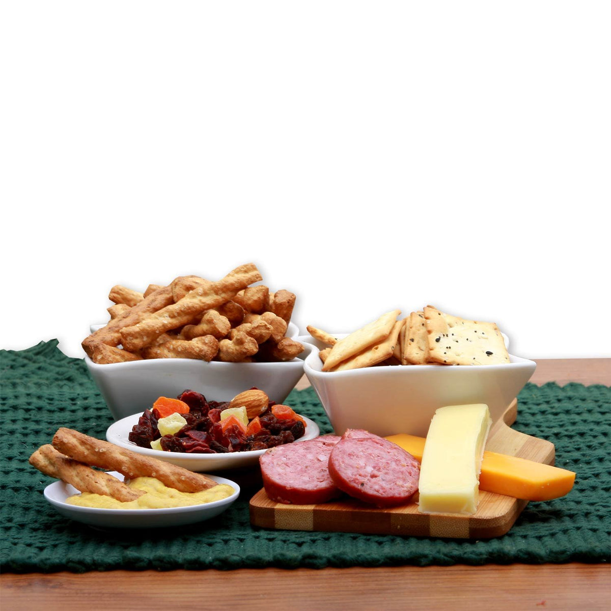 Gift Basket Associates Sympathy Gift Basket - 12 Piece Set - Gourmet