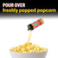 Zesty Cheddar Cheese Popcorn Seasoning - Wabash Valley Farms Cheddar Cheese Powder, Fat Free Cheese Popcorn Topping, Popcorn Fla