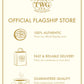 Twg Tea | Eternal Summer Tea | Rooibos Tea | Flowers & Redcurrant | 15 Hand Sewn Cotton Tea Bags | Gift Set