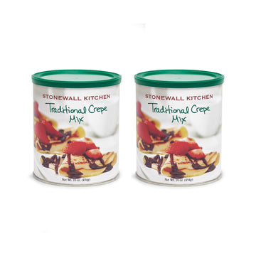 Stonewall Kitchen Traditional Crepe Mix, 16 Ounce - 2 Pack