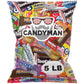 CANDYMAN Chocolate & Candy Bundle - 5 LB Mixed Individually Wrapped Treats for Parties