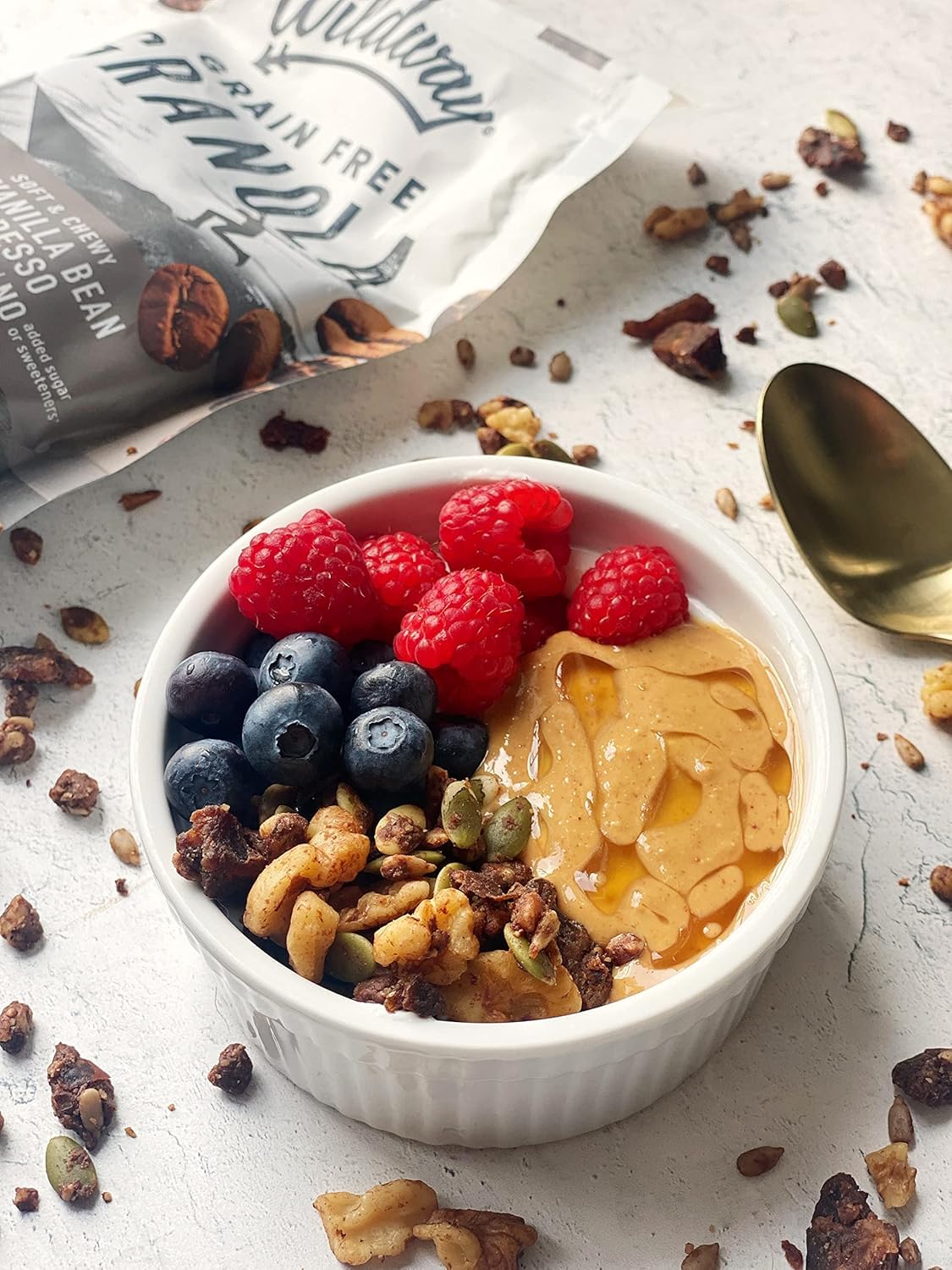 Wildway Keto Granola | Variety Pack | Grain-Free, Certified Gluten-Free Cereal | Vegan, Low Carb | No Sugar Added | Paleo-Friend