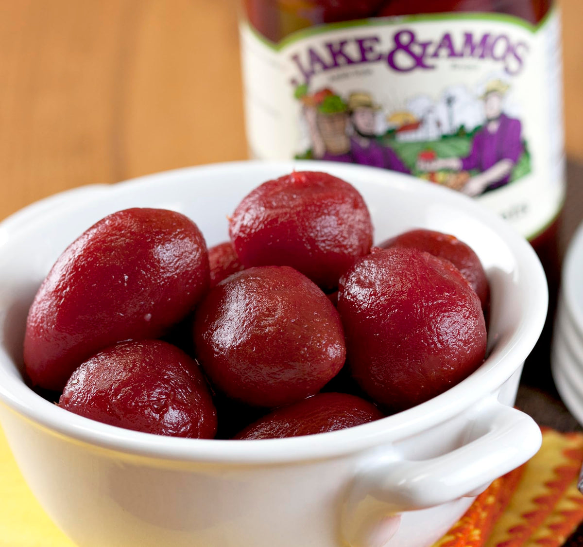 Jake & Amos - Pickled Sweet Tiny Baby Beets / 2 - 16 Oz. Jars