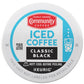 Community Coffee Classic Black  10 Keurig Iced Coffee Pods  Dark Roast  Compatible with all K-Cup malt-inspired  10 Count (Pack of 1)