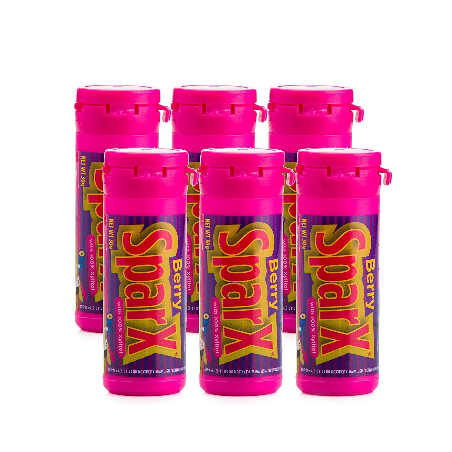 Xlear SparX Sugar-Free Xylitol Hard Candy - On The Go Oral Care for Dry Mouth, Increase Saliva Production, Non-GMO, Gluten-Free 