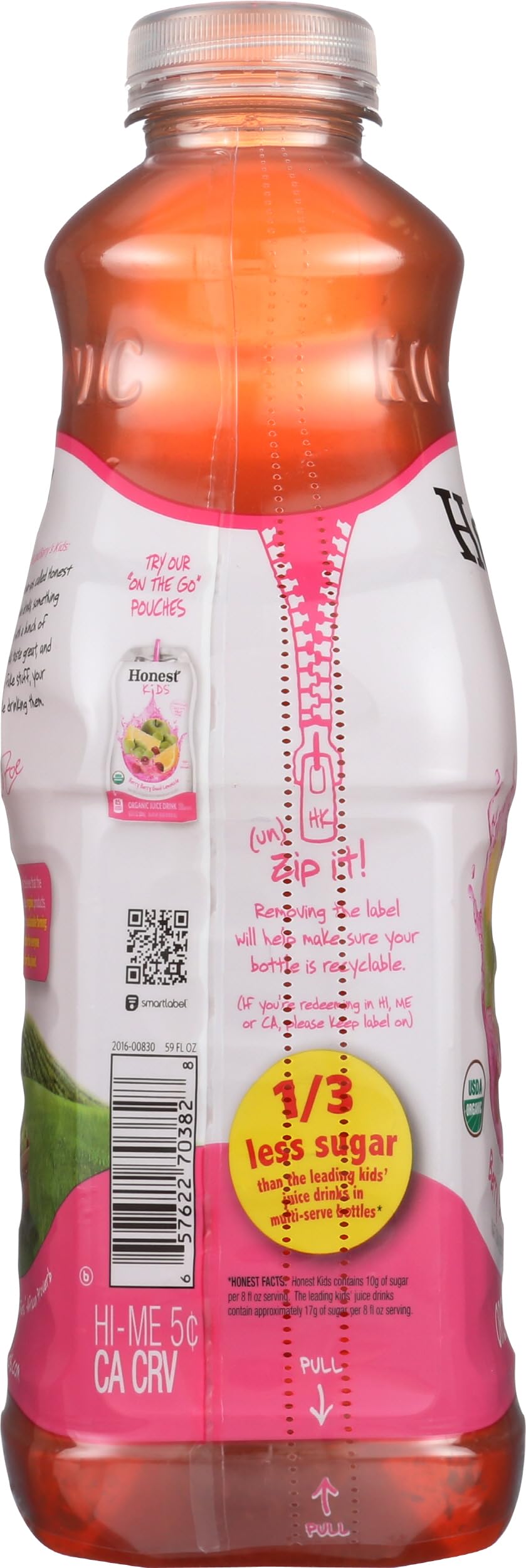 Honest Kids Lemonade - Berry Berry Good - 59 OZ