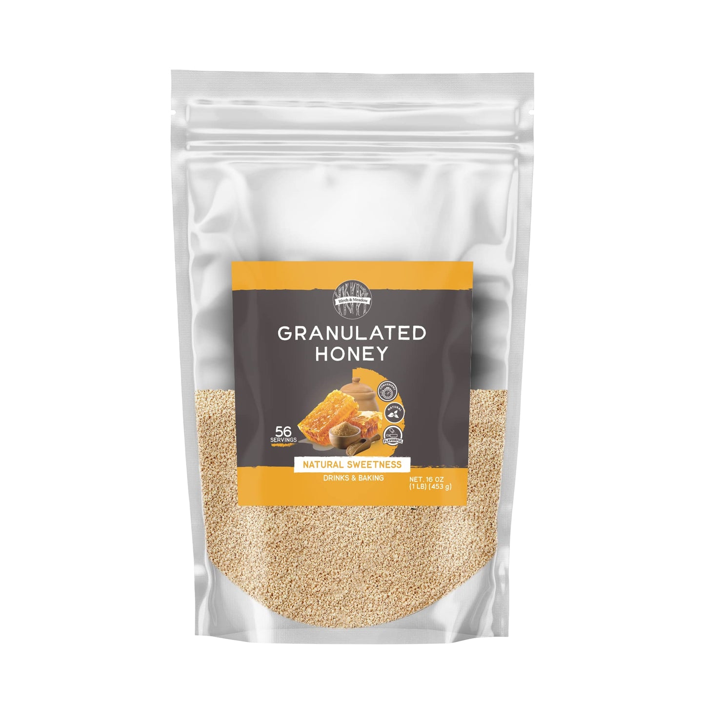 Birch & Meadow Granulated Honey (1 Lb)