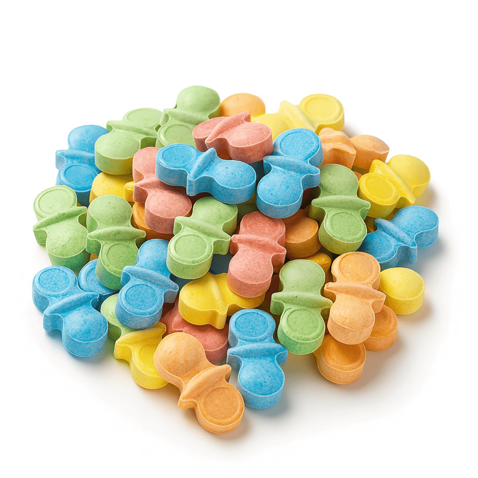 Snack Attack Candy Pacifiers - Individually Wrapped Hard Candy Favors, 10lb Bag