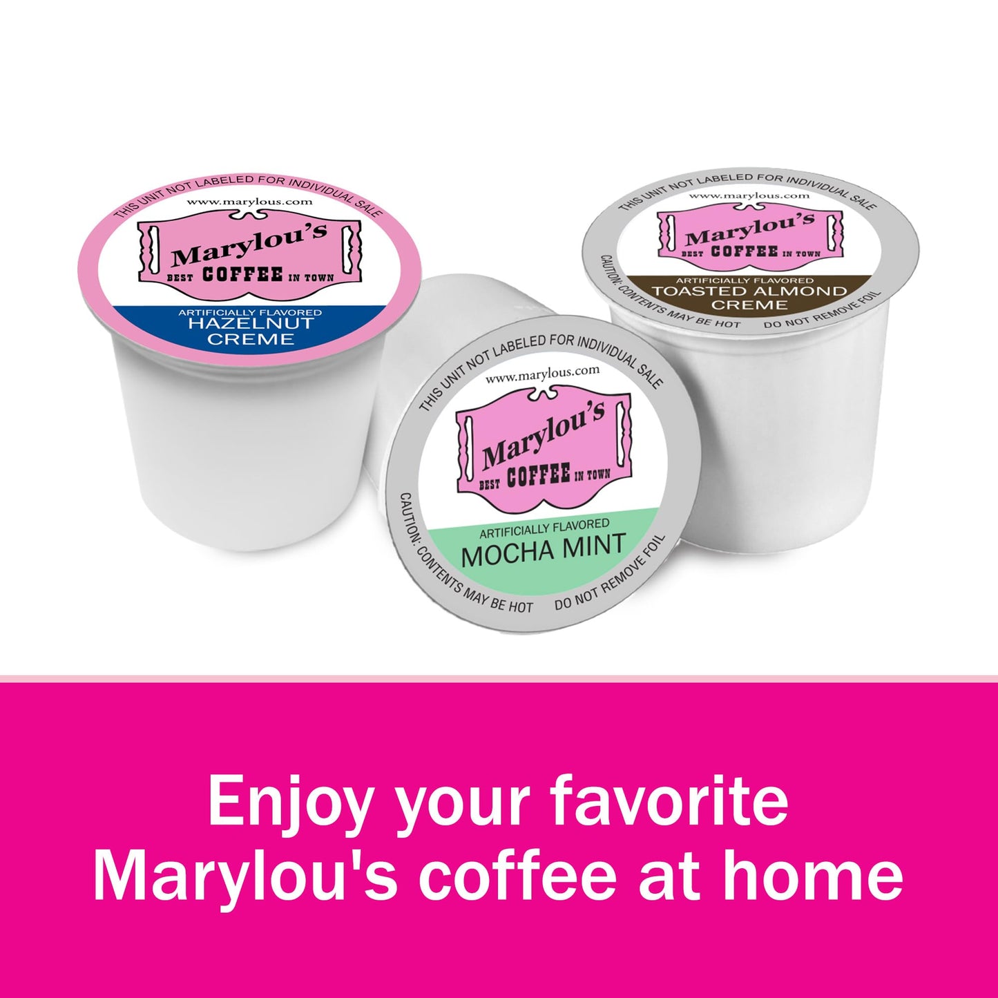 Marylous Coffee Banana Nut Bread Flavored Coffee Pods, Compatible with Keurig, 12 Single Serve Pods, 1 Count