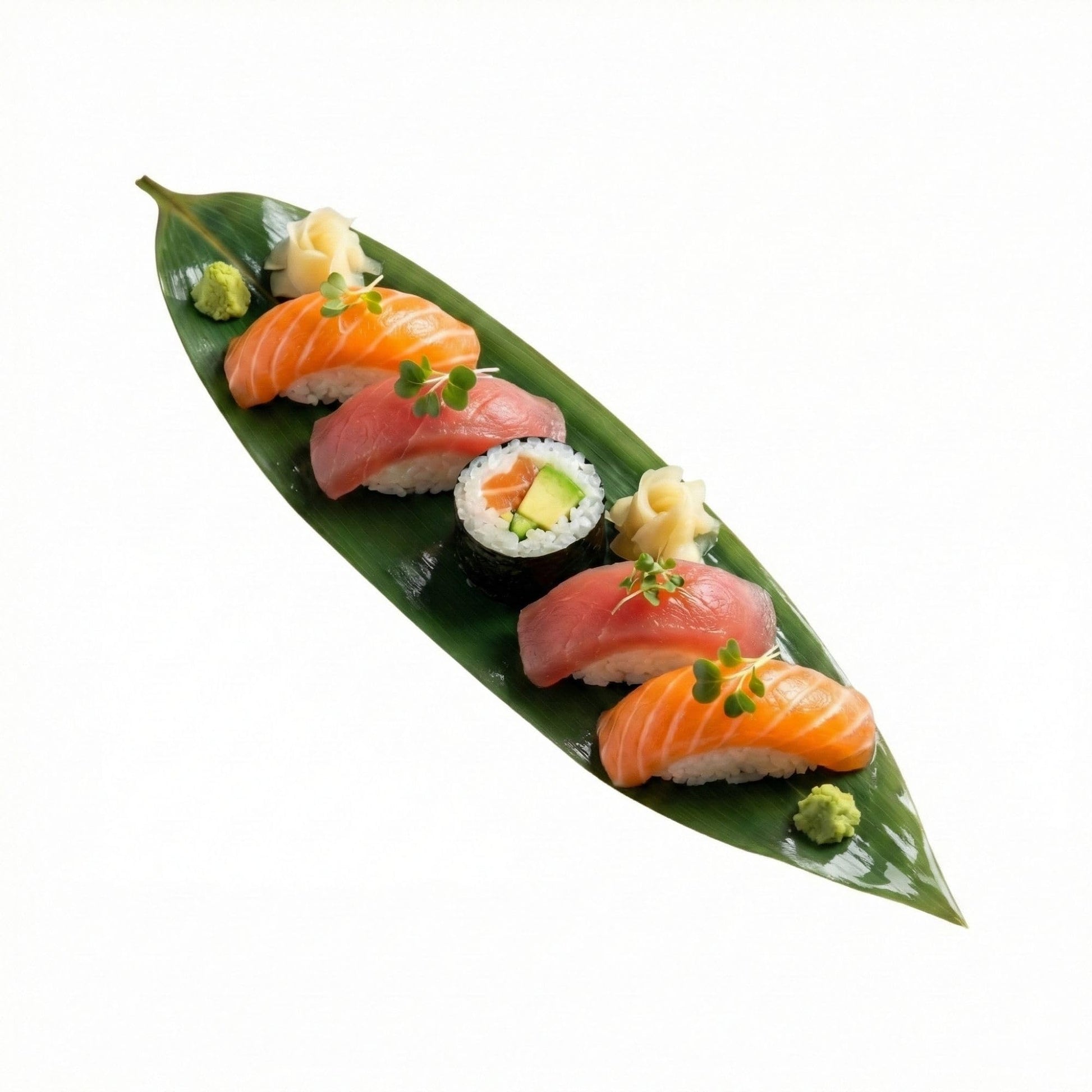 Restaurantware Doja 11.8 x 3.5 Inch Bamboo Leaves 1000 Fresh Bamboo Leaves - Vacuum Sealed Durable Bamboo Ecological Plant Leave