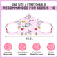Cbc Crown 6 Pack Unisex Children Dust Protection, Breathable, Washable And Reusable Face Masks, Boys & Girls (6 Pack, Set Xxiii)
