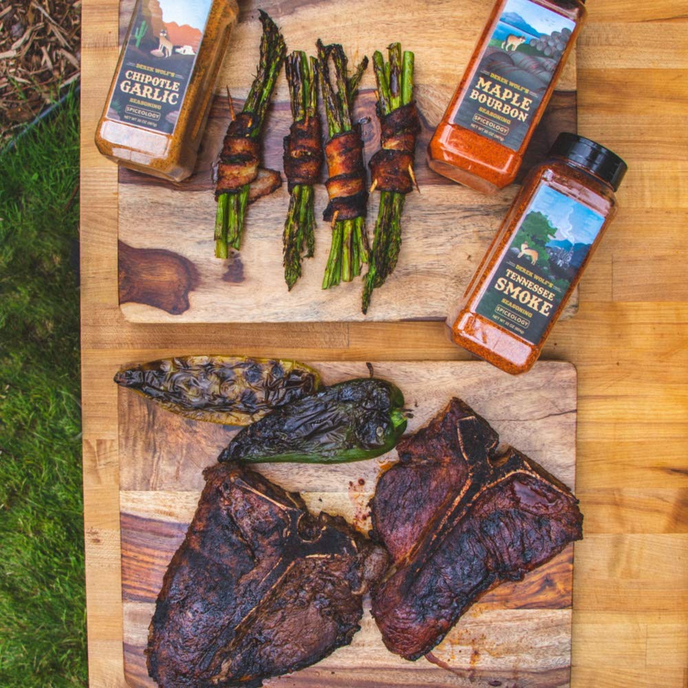 Spiceology & Derek Wolf - Chipotle Garlic Seasoning - Southwest Barbeque Rubs, Seasonings and Spice Blends - Use On: Pork, Wings