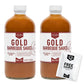 Lillie’S Q - Gold Barbeque Sauce, Gourmet Carolina Sauce, Tangy Bbq Sauce With South Carolina Mustard, Enhanced Ingredients, Made With Gluten-Free Ingredients (20 Oz, 2-Pack)