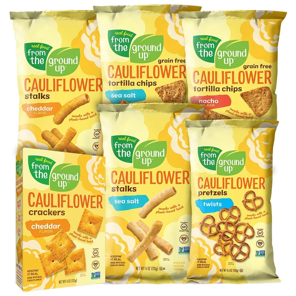 Real Food From the Ground Up Cauliflower Sampler Variety Pack