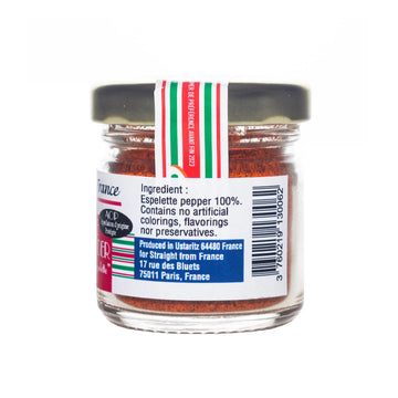 Straight From France - Espelette Pepper powder from France (0.53oz)