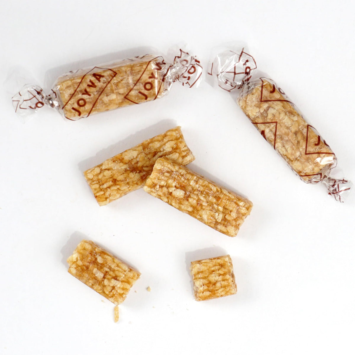 Sesame Crunch Bars by The Hampton Candy Company - 2 Pound Bulk Bag of Individually Wrapped Honey Candy Bars