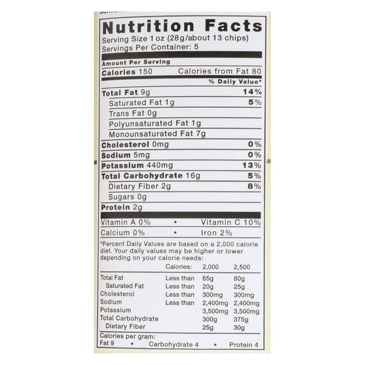 Kettle Brand Unsalted Chips-5 oz