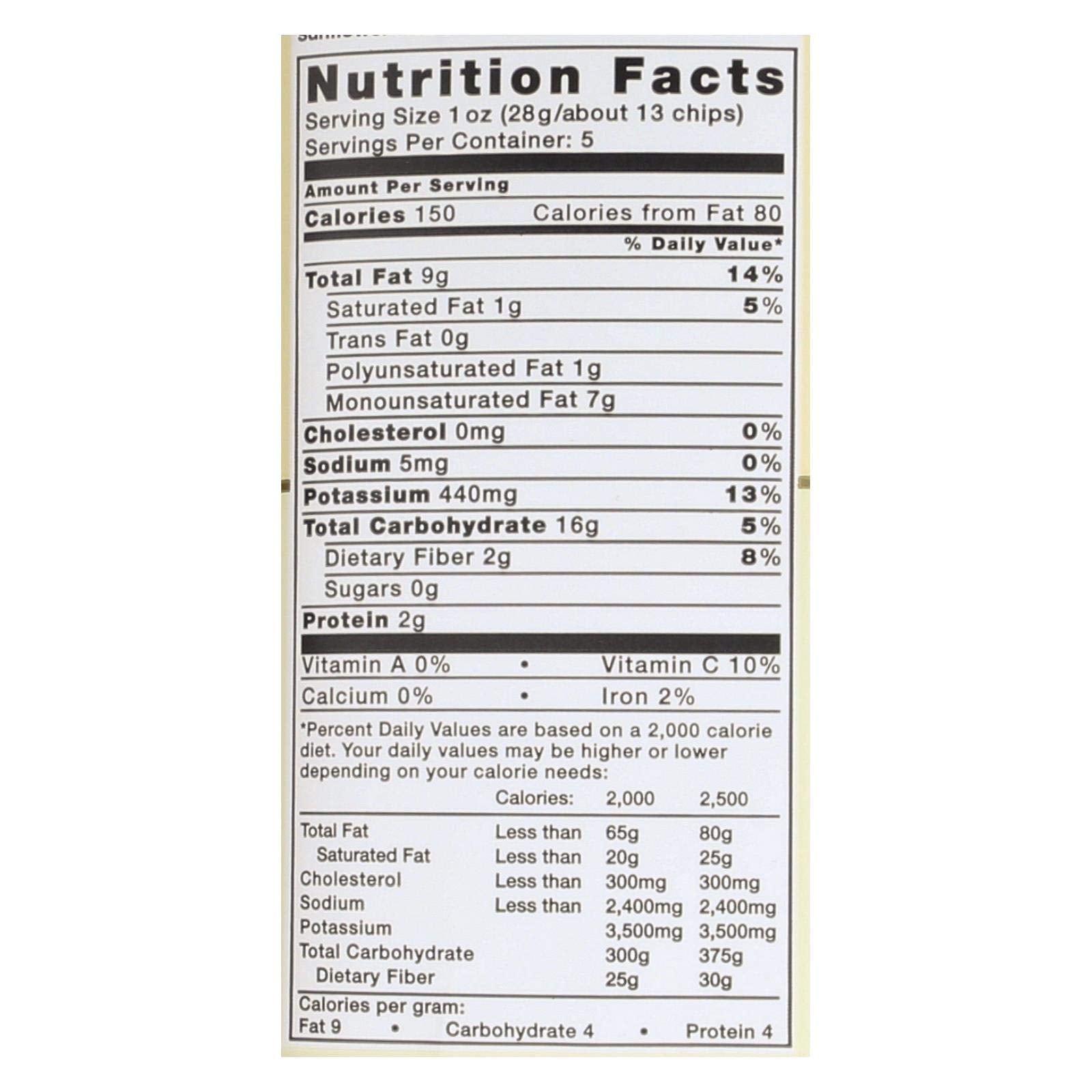 Kettle Brand Unsalted Chips-5 oz