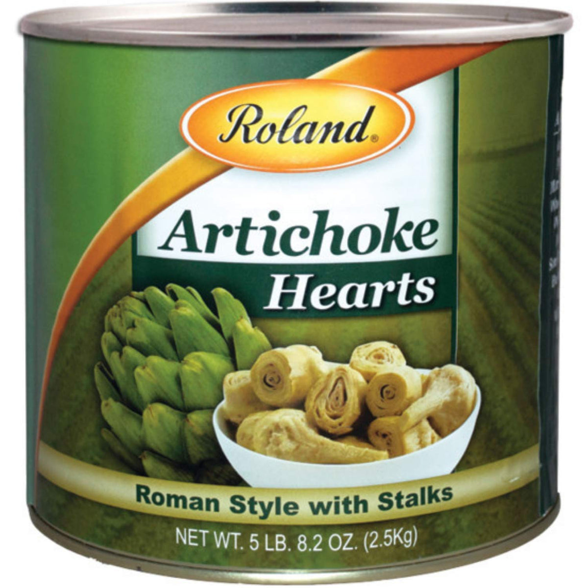 Roland Foods Roman Style Artichoke Hearts with Stalks  Specialty Imported Food  2 LB 15.6 Oz