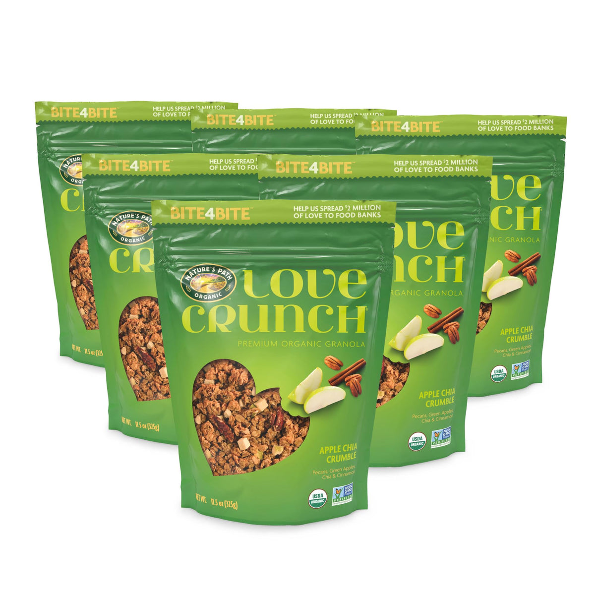 Nature'S Path Love Crunch Apple Chia Crumble Granola - 11.5 Oz