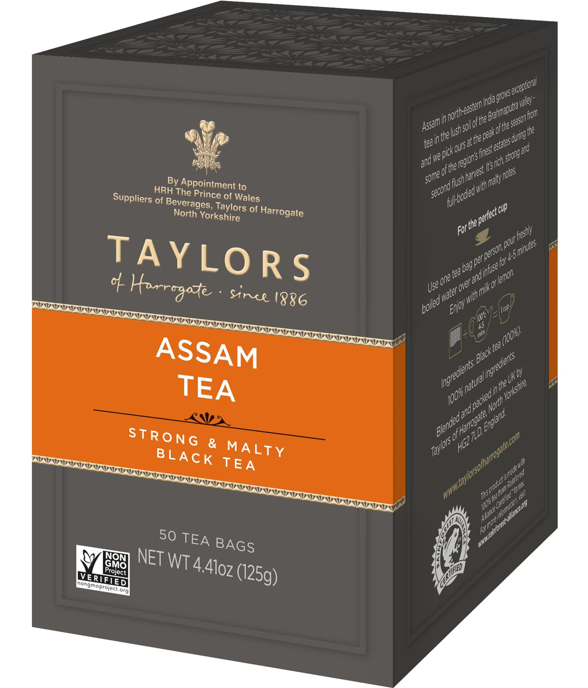 Taylors Of Harrogate Pure Assam, 50 Teabags