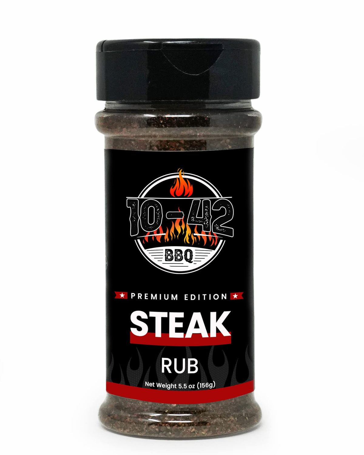 10-42 BBQ Steak Seasoning NO MSG, 0 Calorie | Meat Rub & Seasonings for Grilling, Beef & Pork | Grill the Best Steaks, Tomahawk,