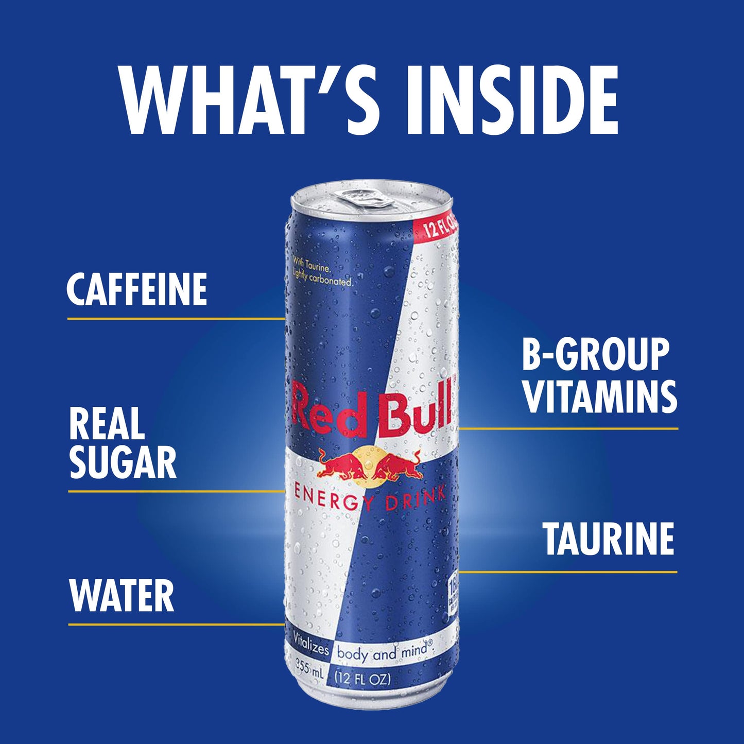Red Bull Energy Drink, 12 Fl Oz Can