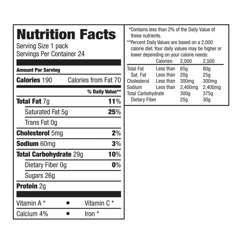 M&Ms Caramel 1.41Oz (Pack Of 24)