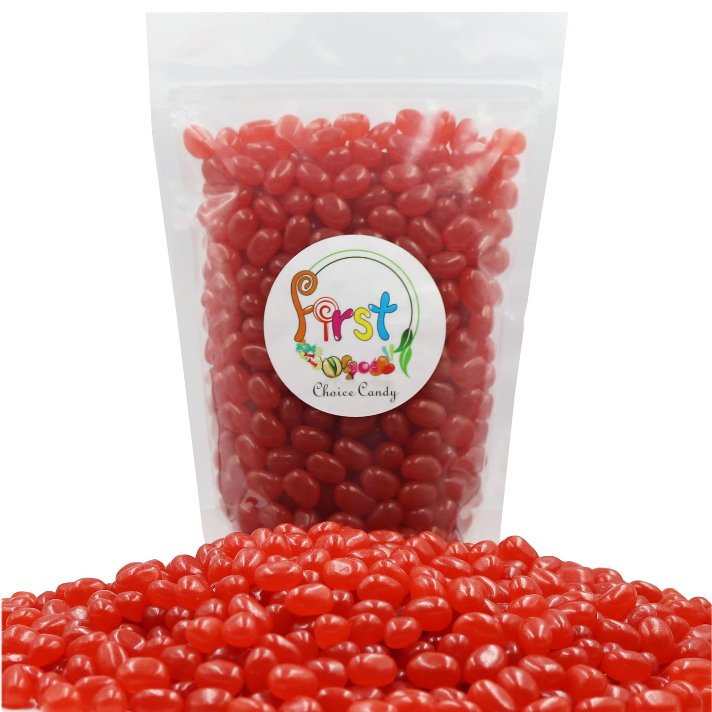 Firstchoicecandy Variety Flavors Jelly Beans (Raspberry, 2 Pound)