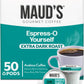Mauds Espresso Roast Coffee Pods  50ct  Dark Roast Coffee in Recyclable Single Serve Pods - 100% Arabica Coffee  Compatible with Keurig K Cups Maker