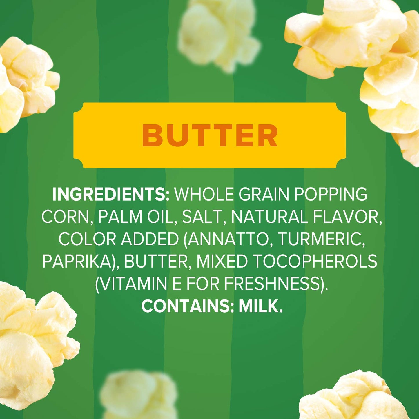 Orville Redenbachers Smart Pop! Butter Popcorn, Microwave Popcorn, 1.6 oz., 12-Count (Pack of 6)