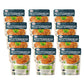 Mediterranean, Ready to Eat Pasta with Meat Sauce, No Preservatives, No Colorants, No Artificial Flavors, 8.8 Oz (Pack of 12)