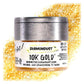 Yellow Edible Glitter for Drinks, Cocktails, Cake Decorating, Strawberries, Chocolates & More | No Taste | 4g | 100% Food-Safe |