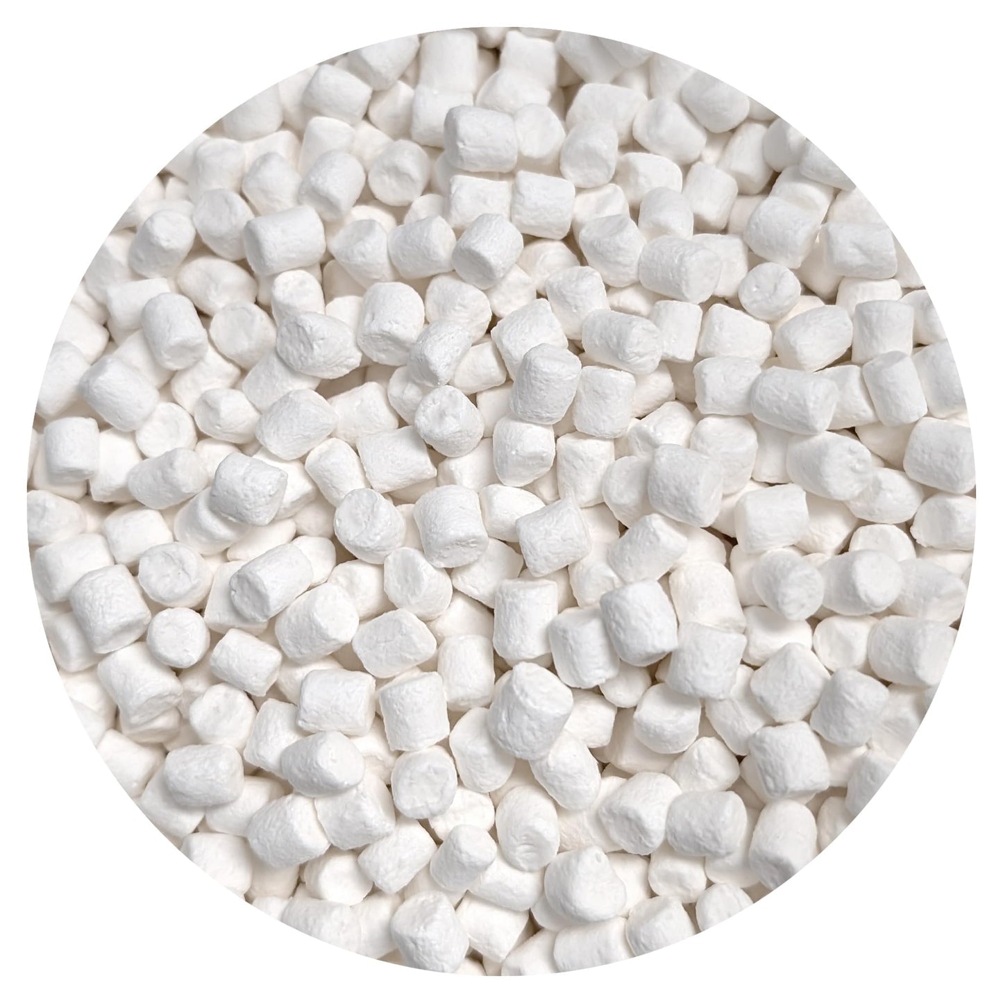 Dehydrated Marshmallows  2 Pound Bulk Bag Mini Marshmallows  The Hampton Popcorn & Candy Company