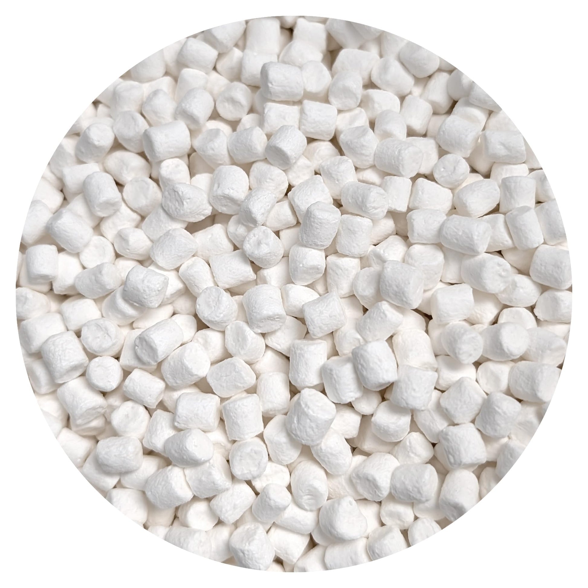 Dehydrated Marshmallows  2 Pound Bulk Bag Mini Marshmallows  The Hampton Popcorn & Candy Company