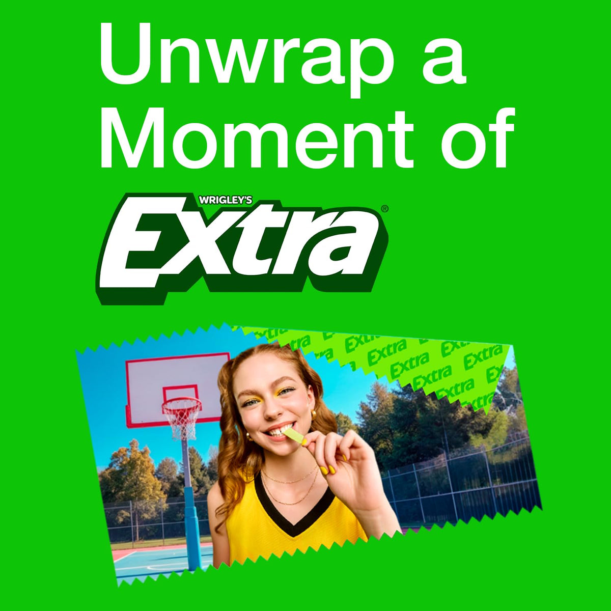EXTRA Gum Peppermint Sugar Free Chewing Gum Mega Pack, 35 Stick (Pack of 6)