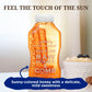 Jamies Hive To Table 100% Pure Honey With Honeycomb, 24 Oz - Usa Made Raw & Unfiltered Honey - Fresh Edible Honeycomb - All-Natu