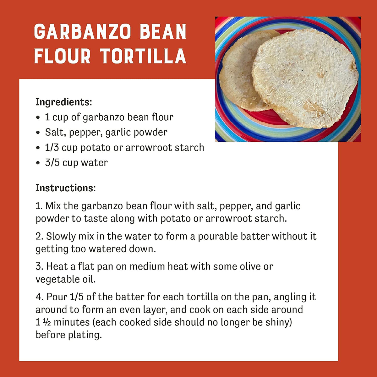 Judee'S Chickpea Flour 5 Lb - Non-Gmo, Vegan, Made In Usa Garbanzo Bean Flour - Great For Making Tortillas, Socca, Banana Bread,