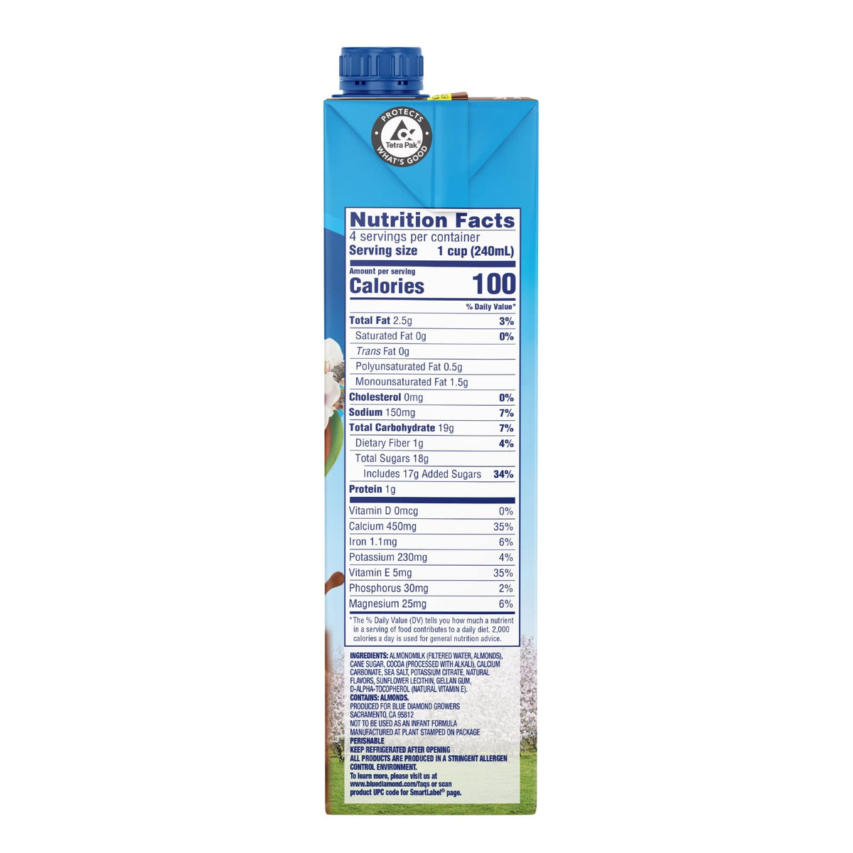 Almond Breeze, Dairy Free Almondmilk,, Chocolate, 32 Fl Oz