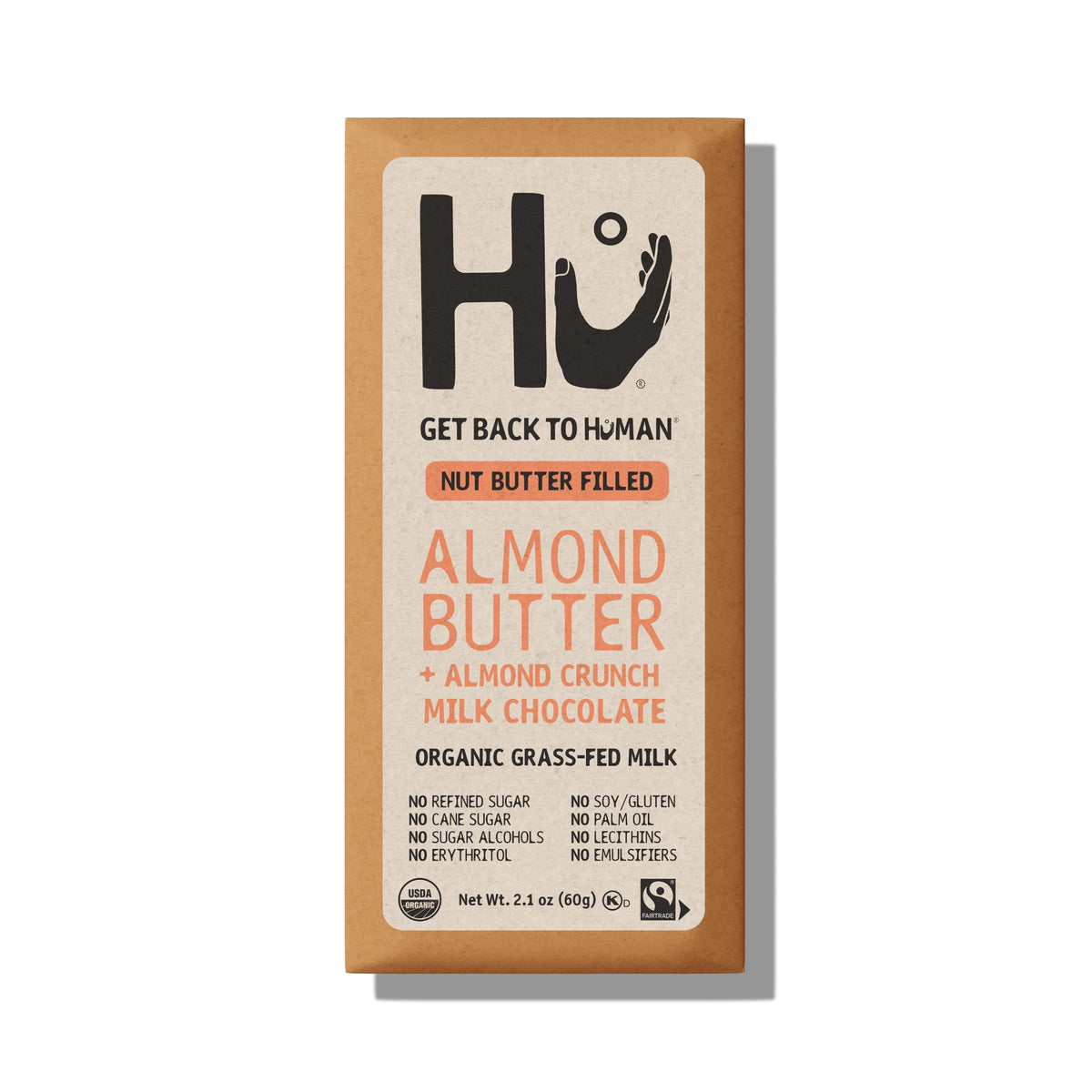 HU KITCHEN Almond Butter Crunch, 2.1 Ounce, Model 0850024267978