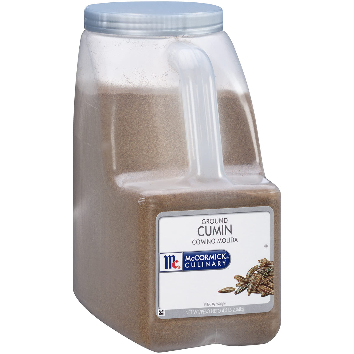McCormick Culinary Ground Cumin Powder, 4.5 lb - Ideal for Middle Eastern, Mexican, Asian, and Mediterranean Dishes