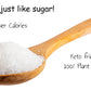 Organic Xylitol - Derived from USDA Certified Organic Birch, Low Calorie, Keto, Sugar Substitute; 12 Oz