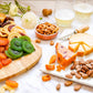 Cheese and Snack Charcuterie Board | Gift Basket for Fathers Day, Parties, Host, Hostess, Party Platter, Savory Assortment Tray