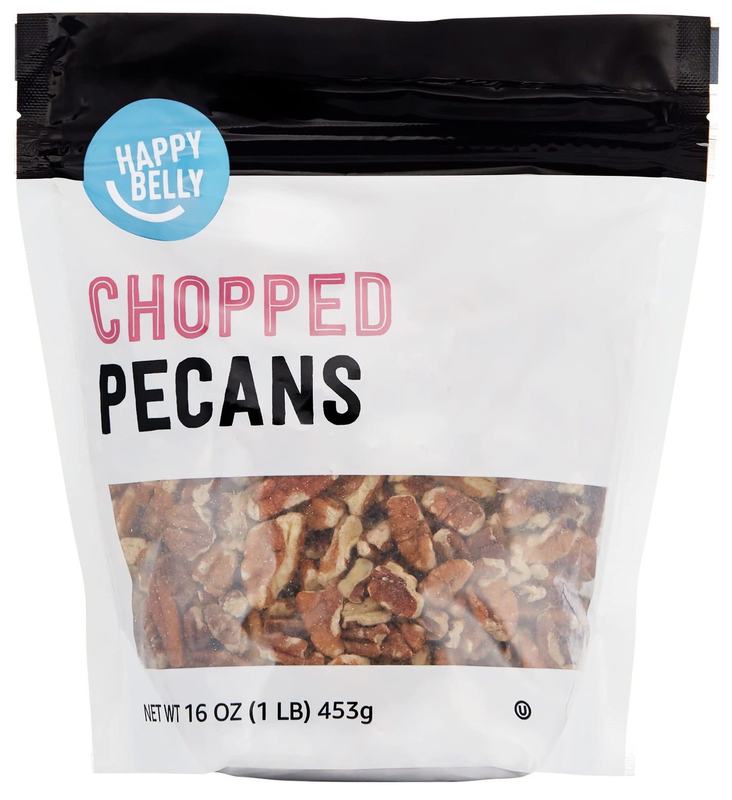 large online retailer Brand - Happy Belly Chopped Pecans  16 oz