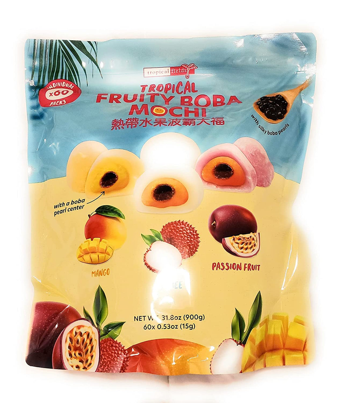 Tropical Fields Tropical Fruity Mochi (31.8 Oz, 1.99 Lbs)