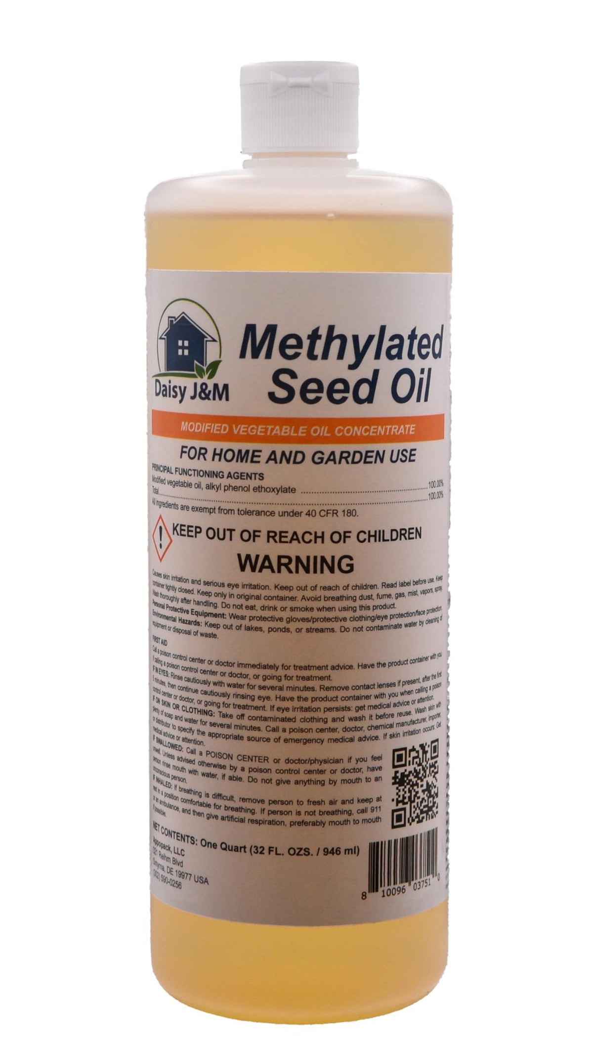 Daisy J&M Methylated Seed Oil (MSO) - 32oz
